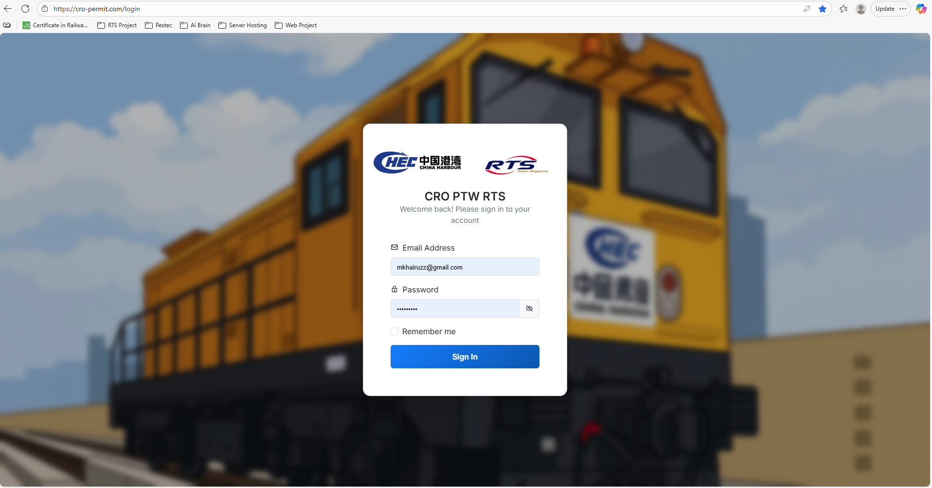 CRO Permit System