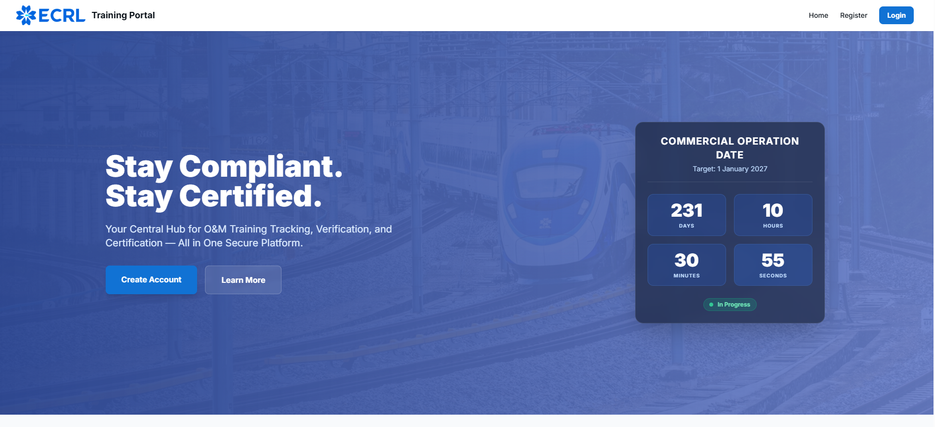 ECRL E-Training System